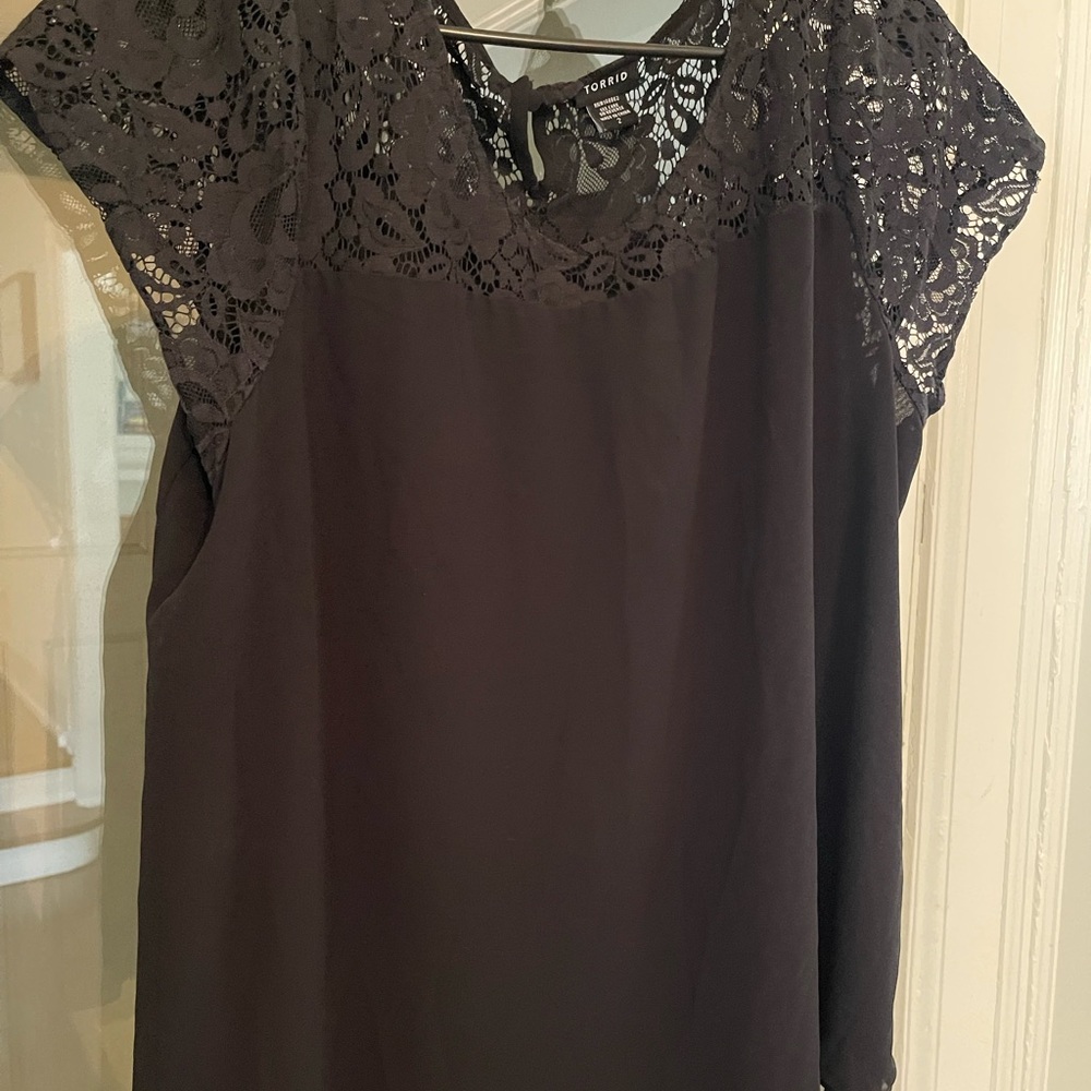 Torrid black shirt